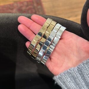 Lisa gozlan stacking bracelets